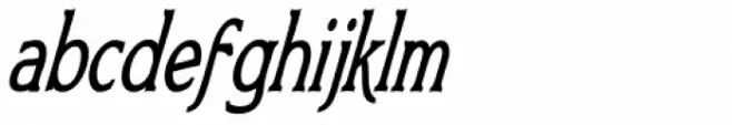 Bronzetti Condensed Bold Italic