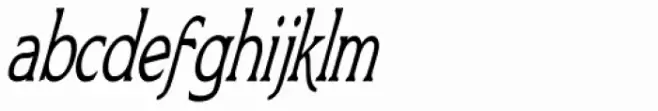 Bronzetti Condensed Italic