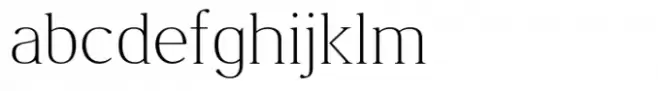 Burdigala X Serif Extra Light