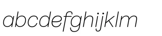 CA Spotnik Thin Italic