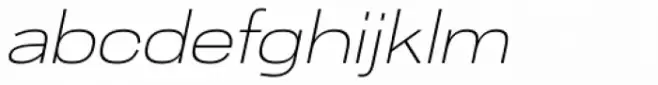 Cairoli Classic Extended Thin Italic