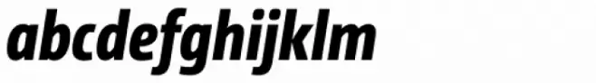 CamingoDos Condensed ExtraBold Italic