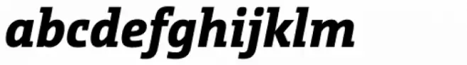 CamingoSlab Pro ExtraBold Italic