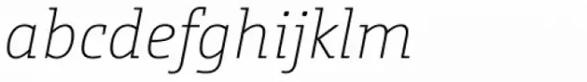 CamingoSlab Pro ExtraLight Italic