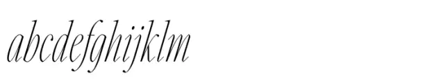 Carefree Thin Italic