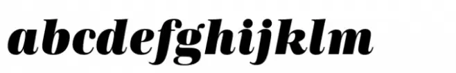 Carmay Black Italic