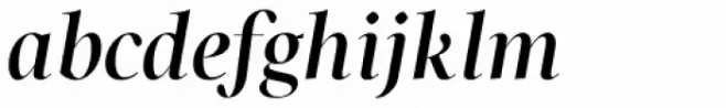 Carmensin Display SemiBold Italic