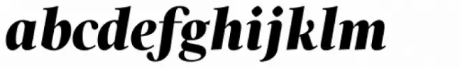 Carmensin Headline Black Italic
