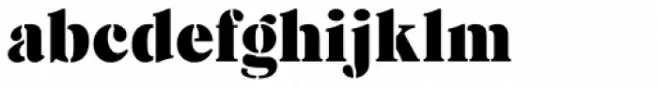 Caslon Stencil D