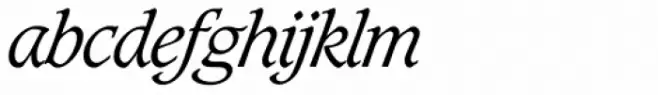 Caxton SH Light Italic