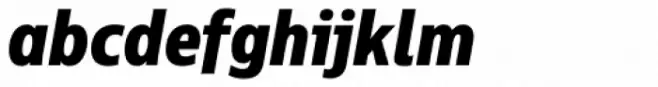 Centrale Sans Condensed ExtraBold Italic