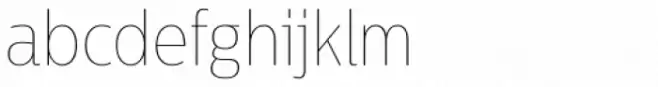 Centrale Sans Condensed ExtraThin