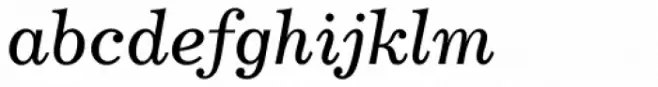 Century 731 Italic