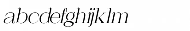 Chilia Italic