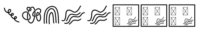 Chubby Lines Clipart