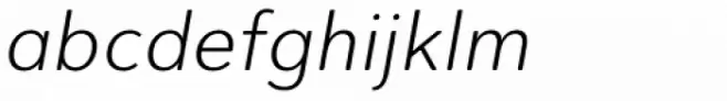 City Boys Soft Light Italic