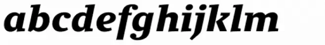 Clara Serif Black Italic