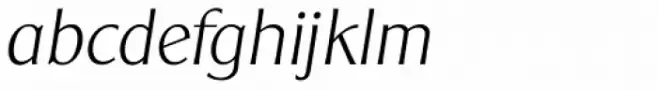 Clear Gothic Serial ExtraLight Italic