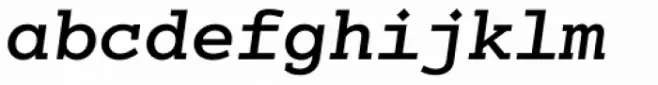 Colon Mono Italic