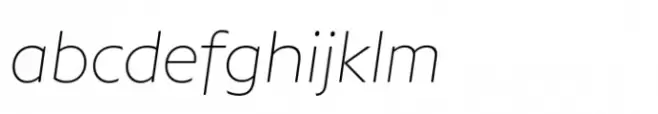 Compasso Thin Italic