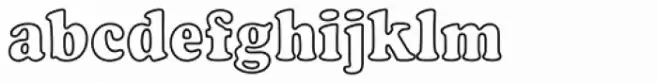 Cooper Black EF Bold Condensed Outline