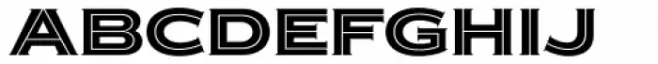 Copperplate New Inline B Extended
