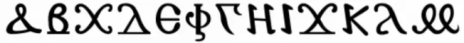 Coptic Alphabet