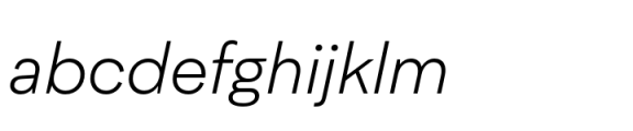 Cordillera Extra Light Italic