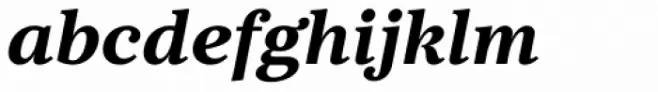 Core Serif N 75 Black Italic