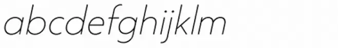 Corsica SX Light Italic