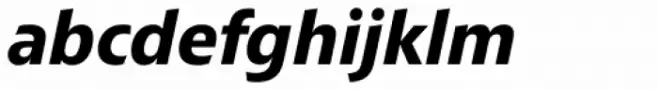 Croma Sans Bold Italic