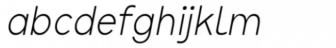 Crox Narrow Extra Light Italic