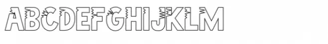Cryptic Cutout Outline