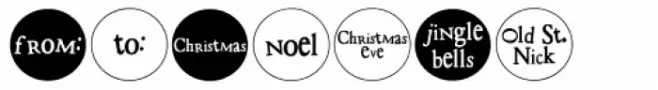 DB Circles - Christmas