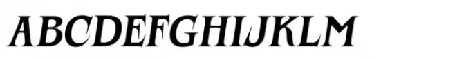 Devil Candle Alt Italic