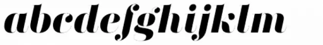 Didonesque Ghost Black Italic