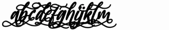 Dramatic Hearts Swash Bold Italic