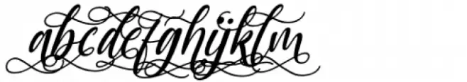 Dramatic Hearts Swash Italic