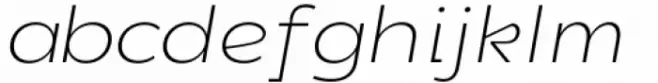 DX Rigraf Extra Light Expanded Italic