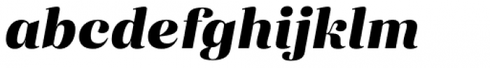 Eckhart Headline Extra Bold Italic