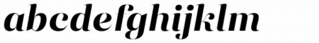 Eckhart Poster Bold Italic