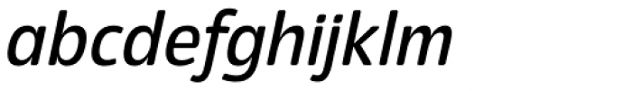 Eigerdals Medium Italic