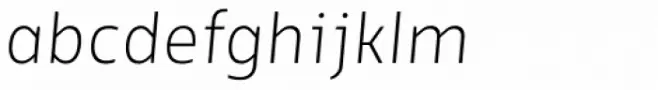 Elsa ExtraLight Italic