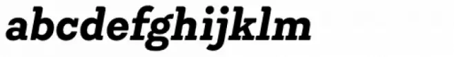 Emy Slab Bold Italic