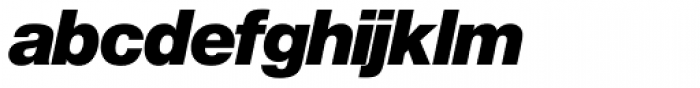 Europa Grotesk Nr 2 SH UltraBold Italic