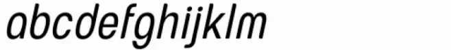 European Soft Pro Condensed Book Italic