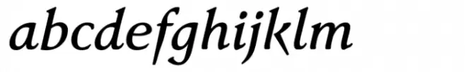 Faber Serif Pro 66 Kraeftig Kursiv