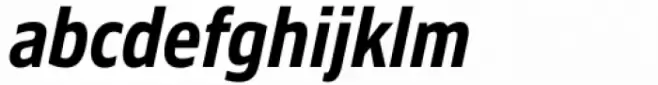 Faculty Condensed Demi Bold Italic