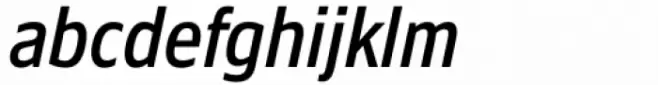 Faculty Condensed Medium Italic