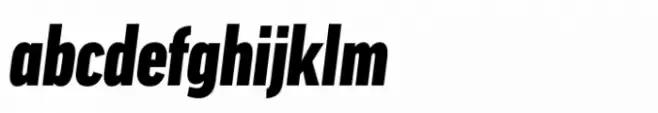 FF Good Condensed Ultra Italic